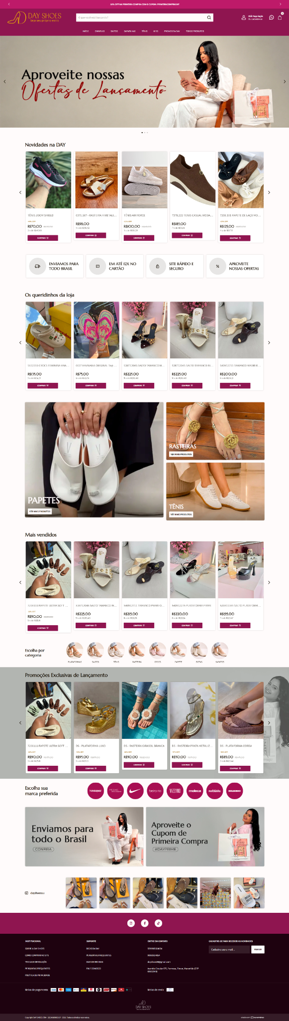 Projeto Day Shoes